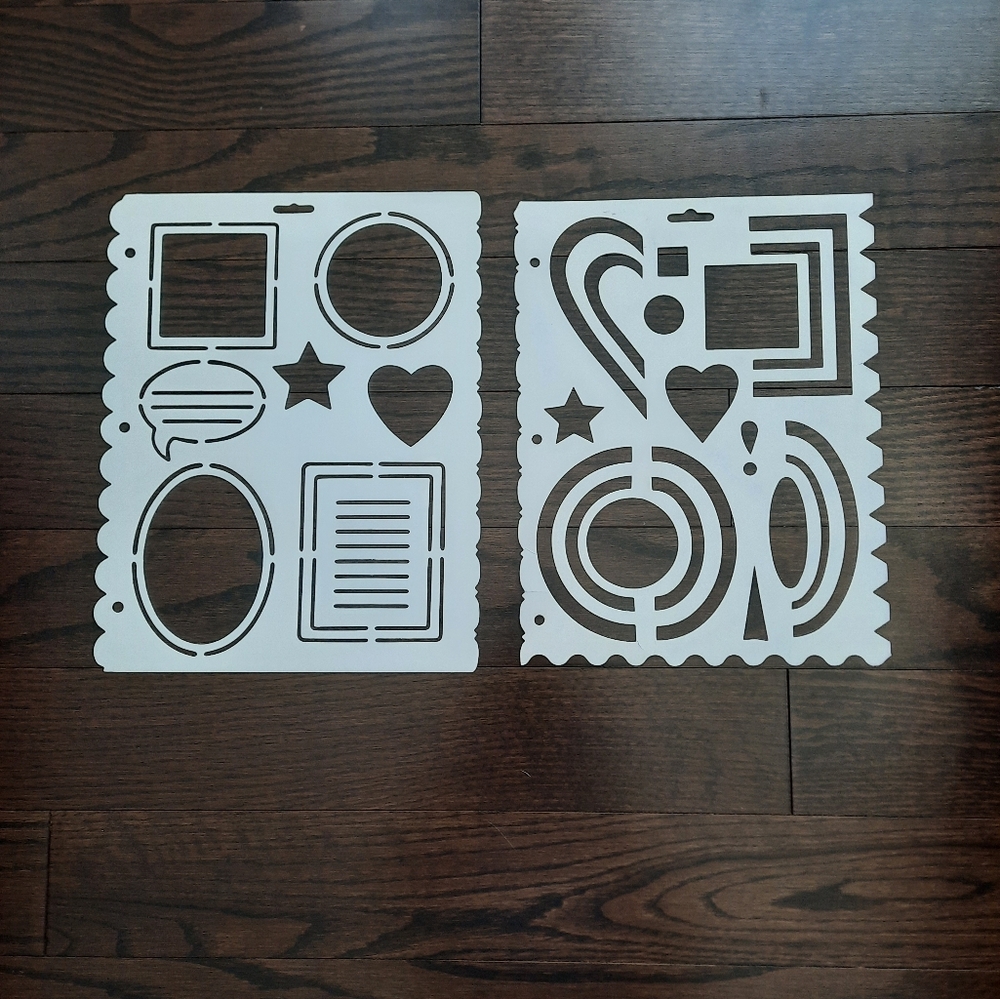 Stencil Set: Alphabet, Numbers, and Shapes - Picture 12 of 16